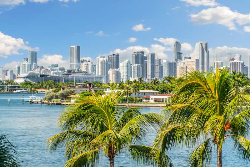 A coastal city in Florida